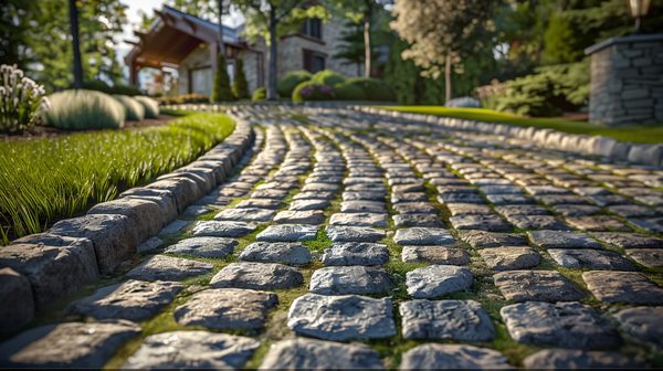 Pavés carrossables : charmez vos extérieurs
